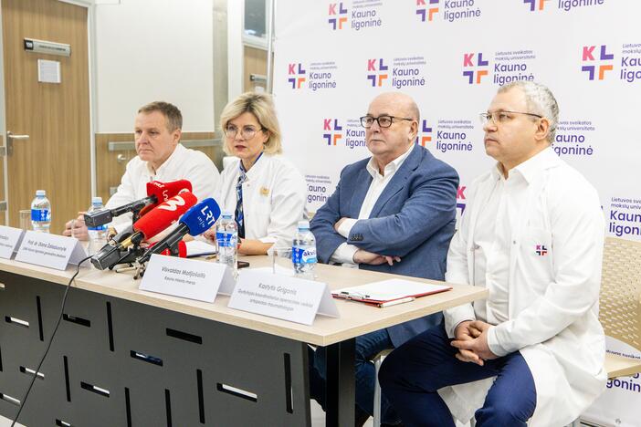 Naujo Kauno ligoninės Ortopedijos traumatologijos padalinio pristatymas